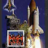 Mauritania 2003 The Columbia Shuttle Disaster perf m/sheet #02 fine cto used