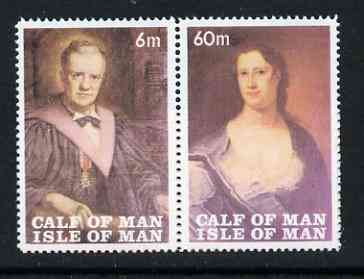 Calf of Man 1969 Paintings from Manx Museum #5 perf set of 2 unmounted mint (Rosen CA142-43)