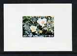 Calf of Man 1969 Flowers of the Isle of Man first issue imperf m/sheet unmounted mint (Rosen CA156MS)