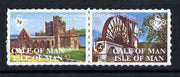 Calf of Man 1971 Isle of Man Views - Scouts rouletted set of 2 unmounted mint (Rosen CA208-209)