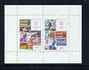 Calf of Man 1972 Europa rouletted m/sheet containing 2 values unmounted mint (Rosen CA233MS)