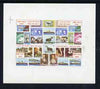 Calf of Man 1973 Last Day of mail Service imperf m/sheet containing set of 4 values unmounted mint (Rosen CA322MSa)