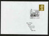 Postmark - Great Britain 2003 cover for Bicentenary of Birth of Robert Stephenson with illustrated cancel showing the Rocket