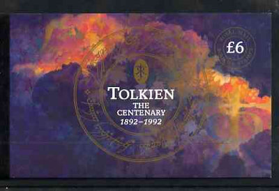 Great Britain 1992 Birth Centenary of Tolkien (author) £6 Prestige booklet complete and very fine, SG DX14