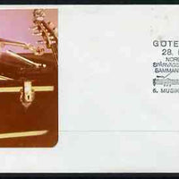 Postmark - Sweden 1982 illustrated cover with special cancel for Goteborg Music Festival