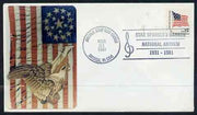 Postmark - United States 1981 illustrated cover (Eagle & Flag) with special cancel for Star Spangled Banner