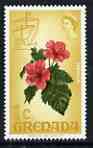 Grenada 1968-71 Hibiscus 1c from def set unmounted mint SG 306