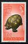 Grenada 1968-71 Turtle 12c from def set unmounted mint SG 313
