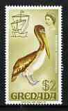 Grenada 1968-71 Brown Pelican $2 from def set unmounted mint SG 319