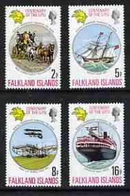 Falkland Islands 1974 Centenary of Universal Postal Union perf set of 4 unmounted mint, SG 300-303
