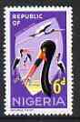 Nigeria 1965-66 Stork 6d from Animal Def set unmounted mint SG 178