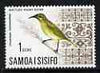 Samoa 1967 Honeyeater 1s from Bird def set unmounted mint, SG 280