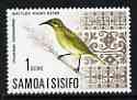 Samoa 1967 Honeyeater 1s from Bird def set unmounted mint, SG 280