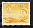 Seychelles 1954-61 Fishing Pirogue 20c (from def set) unmounted mint, SG 179