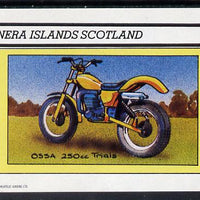 Bernera 1982 Motor Cycles (Ossa 250cc Trials) imperf deluxe sheet (£2 value) unmounted mint