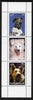 Tatarstan Republic 2001 Dogs perf sheetlet containing complete set of 3 values, unmounted mint