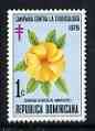Dominican Republic 1978 Obligatory Tax - Tuberculosis Relief Fund dated '1978' unmounted mint, SG1357