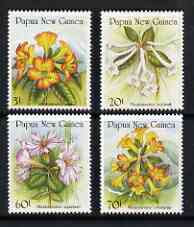 Papua New Guinea 1989 Rhododendrons set of 4 unmounted mint, SG 585-88