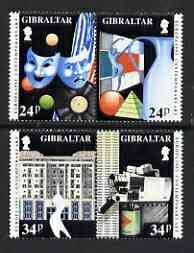 Gibraltar 1993 Europa Contemporary Art set of 4 unmounted mint SG 690-93