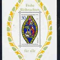 Germany - West Berlin 1976 Christmas m/s unmounted mint, SG MS B515