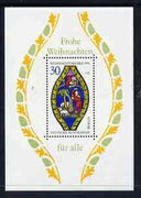 Germany - West Berlin 1976 Christmas m/s unmounted mint, SG MS B515