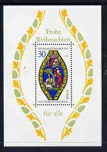 Germany - West Berlin 1976 Christmas m/s unmounted mint, SG MS B515