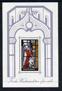 Germany - West 1977 Christmas m/s unmounted mint SG MS1845