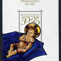 Germany - West 1978 Christmas m/s unmounted mint SG MS1880