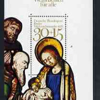 Germany - West Berlin 1978 Christmas m/s unmounted mint SG MS B565