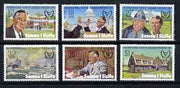 Samoa 1981 International Year for Disabled Persons (Pres Roosevelt) perf set of 6 unmounted mint, SG 588-93