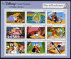 Grenada 1987 50th Anniversary of First Disney Full-length Cartoon Films - Alice in Wonderland perf sheetlet containing 9 values unmounted mint, as SG 1653-61