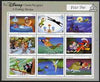 Grenada 1987 50th Anniversary of First Disney Full-length Cartoon Films - Peter Pan perf sheetlet containing 9 values unmounted mint, as SG 1671-79