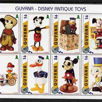 Guyana 1996 Disney Antique Toys perf sheetlet containing 8 values unmounted mint, SG 4799-4806