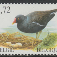 Belgium 2002-09 Birds #5 Moorhen 3.72 Euro unmounted mint SG 3707