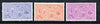 Pakistan 1957 Tenth Anniversary of Independence (Industries) perf set of 3 unmounted mint, SG 92-94*