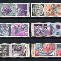 Czechoslovakia 1966 Space Research perf set of 6 unmounted mint, SG 1606-11