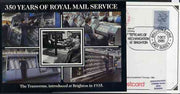 Postcard - Great Britain 1985 350 Years of Royal Mail Service - The Transorma picture postcard (SEPR 46) used with special Brighton 50th Anniversary cancel