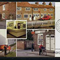 Postcard - Great Britain 1986 Picturesque Rural Post Offices postcard (NEPR 18) used with first day of sale cancel