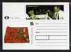 Turkmenistan 1999 Chess Classic postal stationery card No.6 from a series of 6 showing Two Players (long stamp) unused and pristine