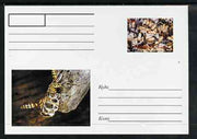 Touva 1999 Insects #2 postal stationery card unused and pristine showing Ants
