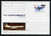 Ingushetia Republic 1999 Aeroflot Soviet Airlines postal stationery card No.06 from a series of 16 showing My-134, unused and pristine