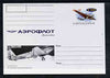 Ingushetia Republic 1999 Aeroflot Soviet Airlines postal stationery card No.14 from a series of 16 showing Aht-25, unused and pristine