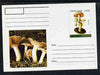 North Ossetia Republic 1999 Fungi #2 postal stationery card unused and pristine