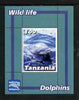 Tanzania 2003 Wild Life - Dolphins perf souvenir sheet unmounted mint