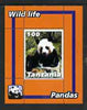 Tanzania 2003 Wild Life - Pandas perf souvenir sheet unmounted mint