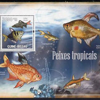 Guinea - Bissau 2009 Tropical Fish perf s/sheet unmounted mint