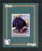 Tanzania 2003 Pets - Dogs perf souvenir sheet unmounted mint