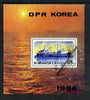 North Korea 1984 Container Ships perf m/sheet cto used SG MS N2441