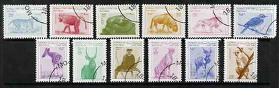 Somalia 1998 Animals perf def set 12 values complete cto used*