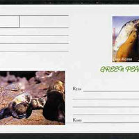 Sakha (Yakutia) Republic 1999 Greenpeace - Seals #07 postal stationery card unused and pristine